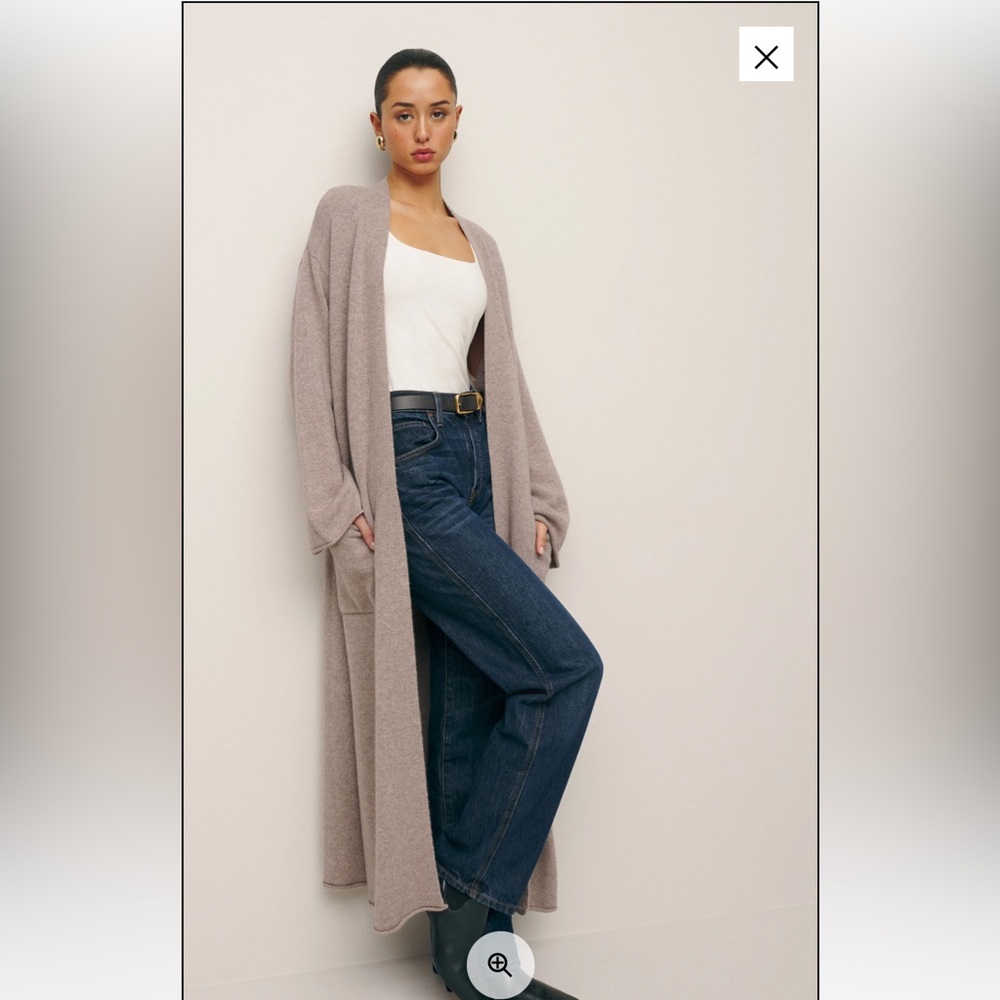Reformation brings cashmere cardigan